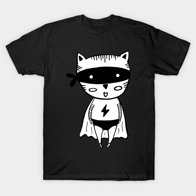 Cute superhero T-Shirt by Savvalinka